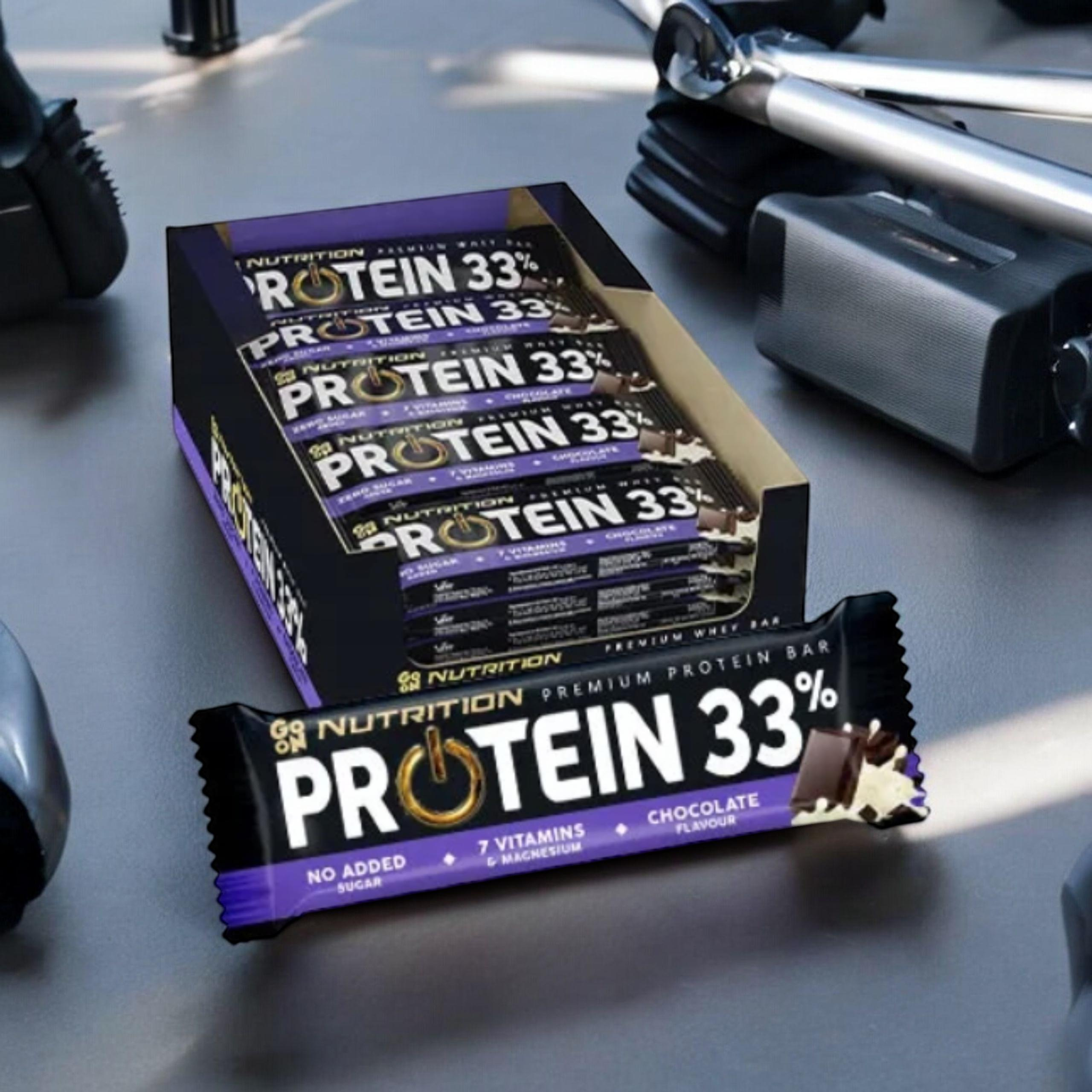 GO ON NUTRITION - Barre Go On Protein 33% - 25x 50g