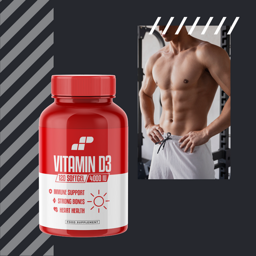 MP NUTRITION Vitamin D3 4000IU - 120 softgels
