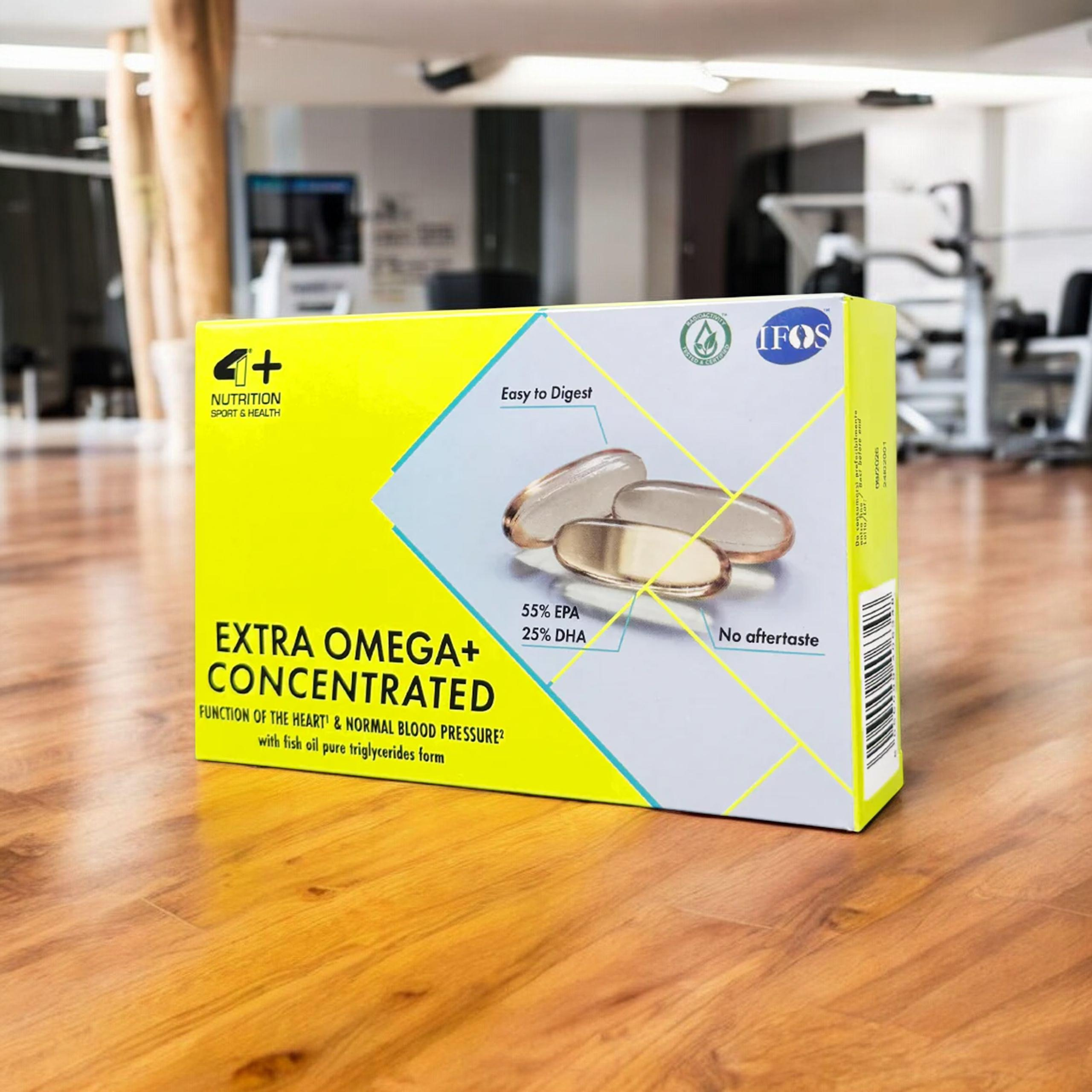 4+ NUTRITION Extra Omega+ - 60softgels