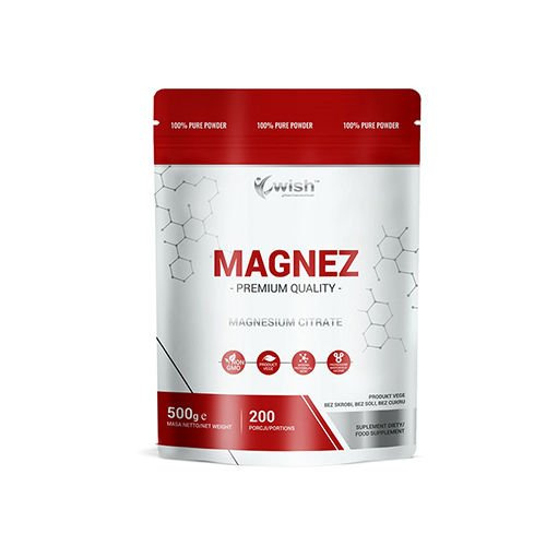 WISH Pharmaceutical Cytrynian Magnezu - 500g