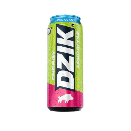 DZIK - Dzik Energy - 500ml - Pomme Acide