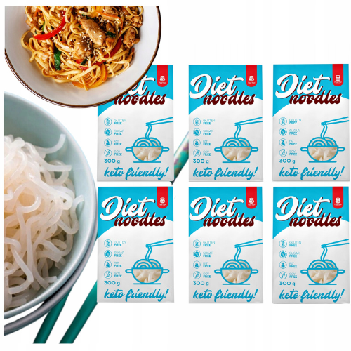 Cheat Meal Nutrition Diet Noodles - 6x 400g (6x 300g net) - Pâtes diététiques