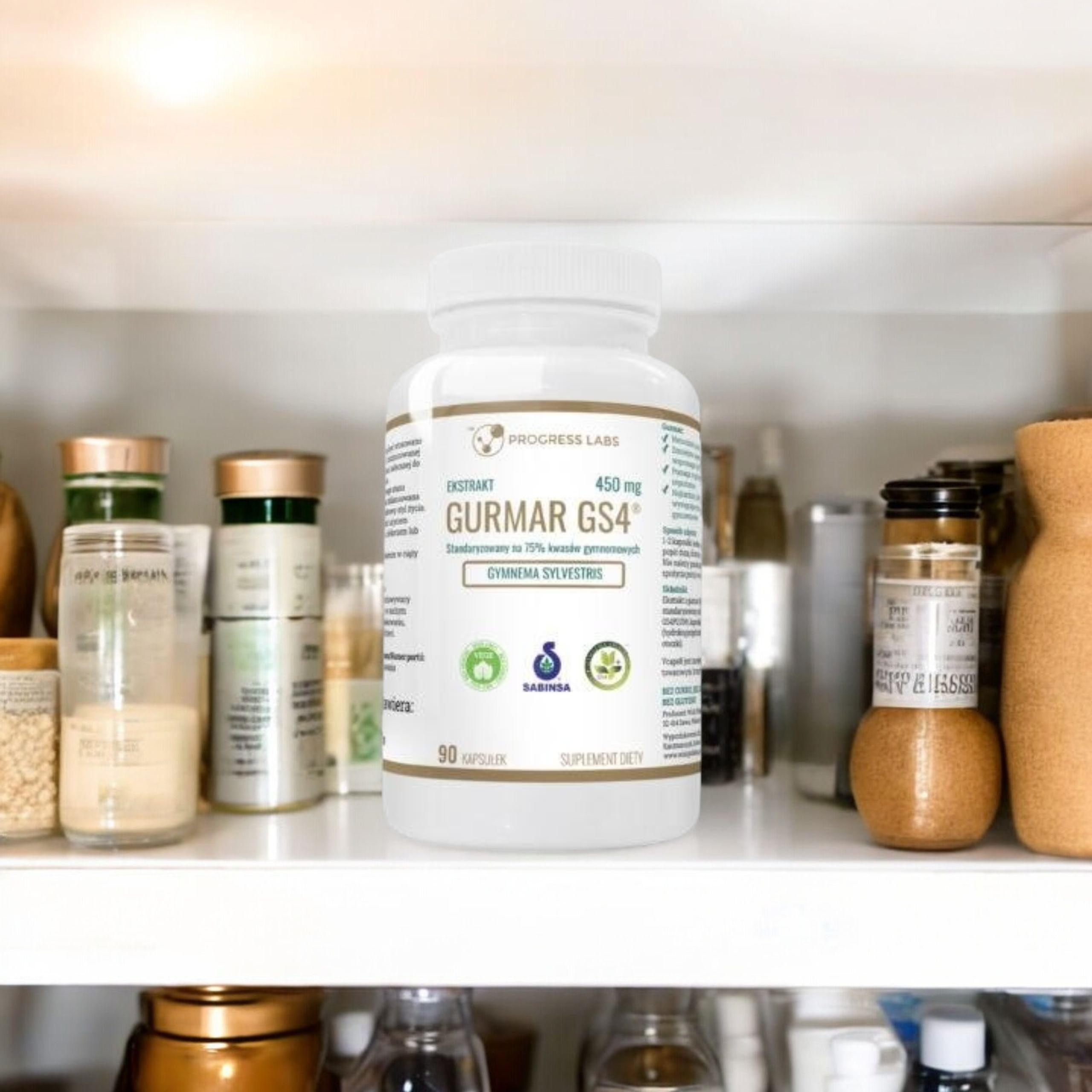 PROGRESS LABS - Gurmar GS4 - 90 gélules