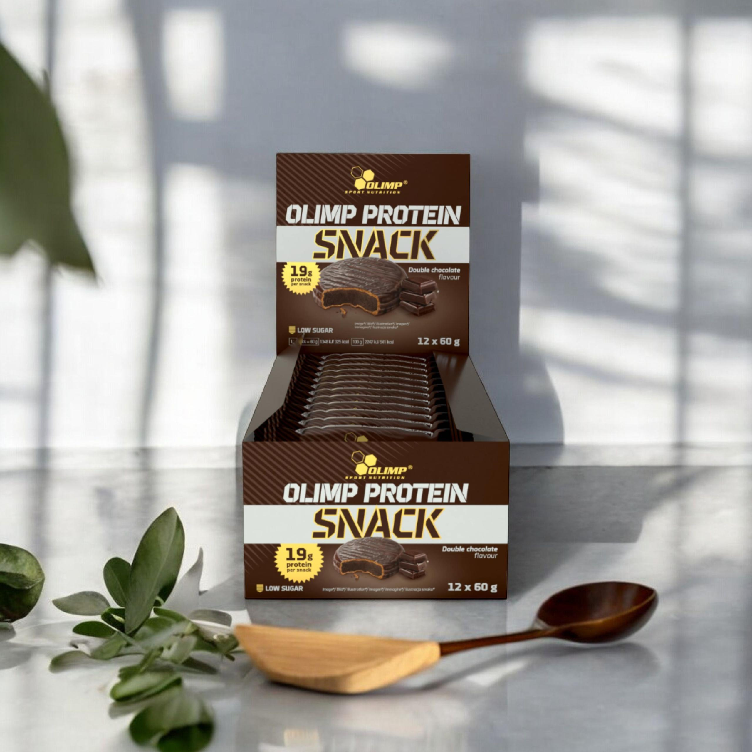 OLIMP Protein Snack - 12x 60g  - Double Chocolate