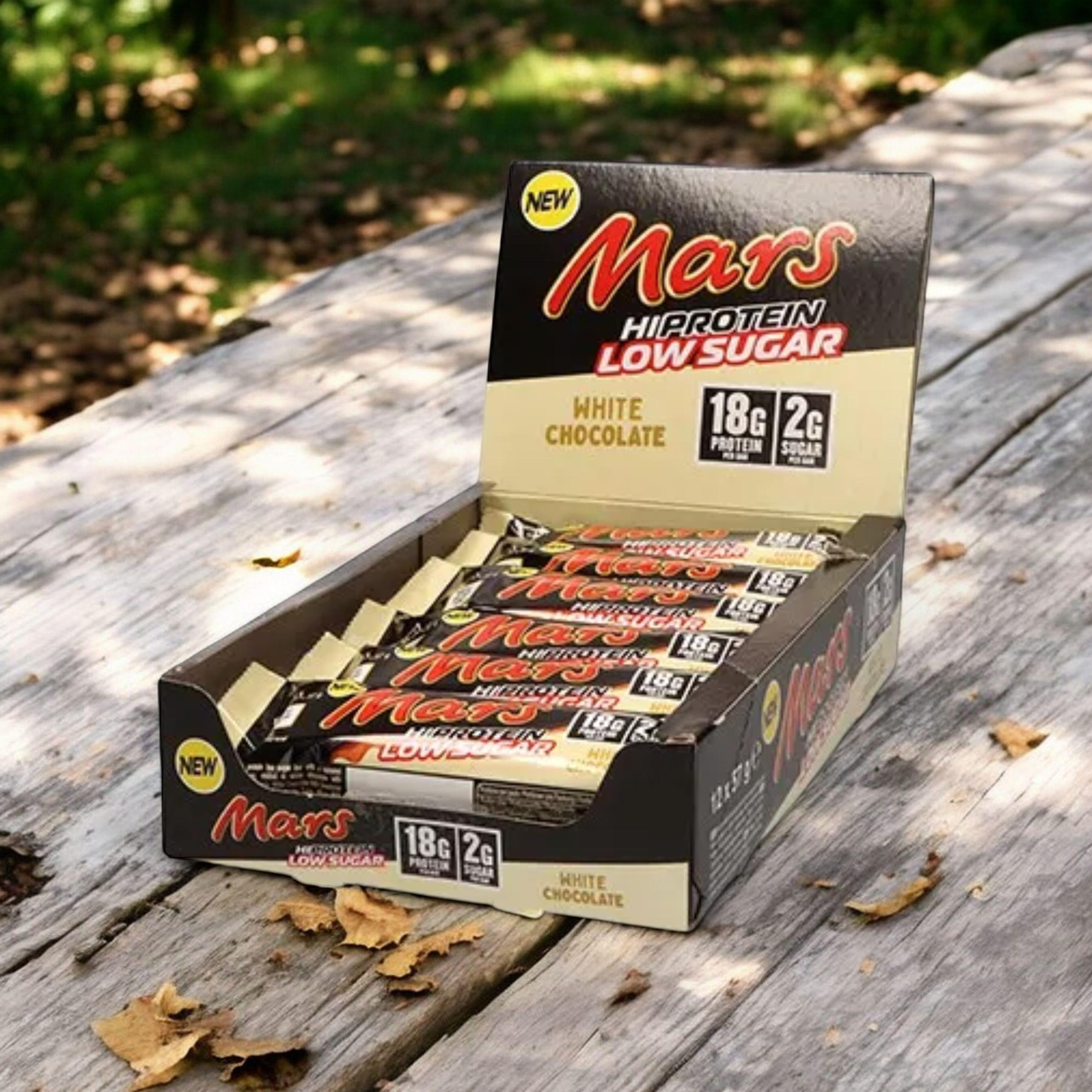 Mars - Barre Mars HIProtein LS - 12x 57g - Chocolat blanc