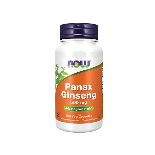 NOW Panax Ginseng 500mg - 100vcaps.