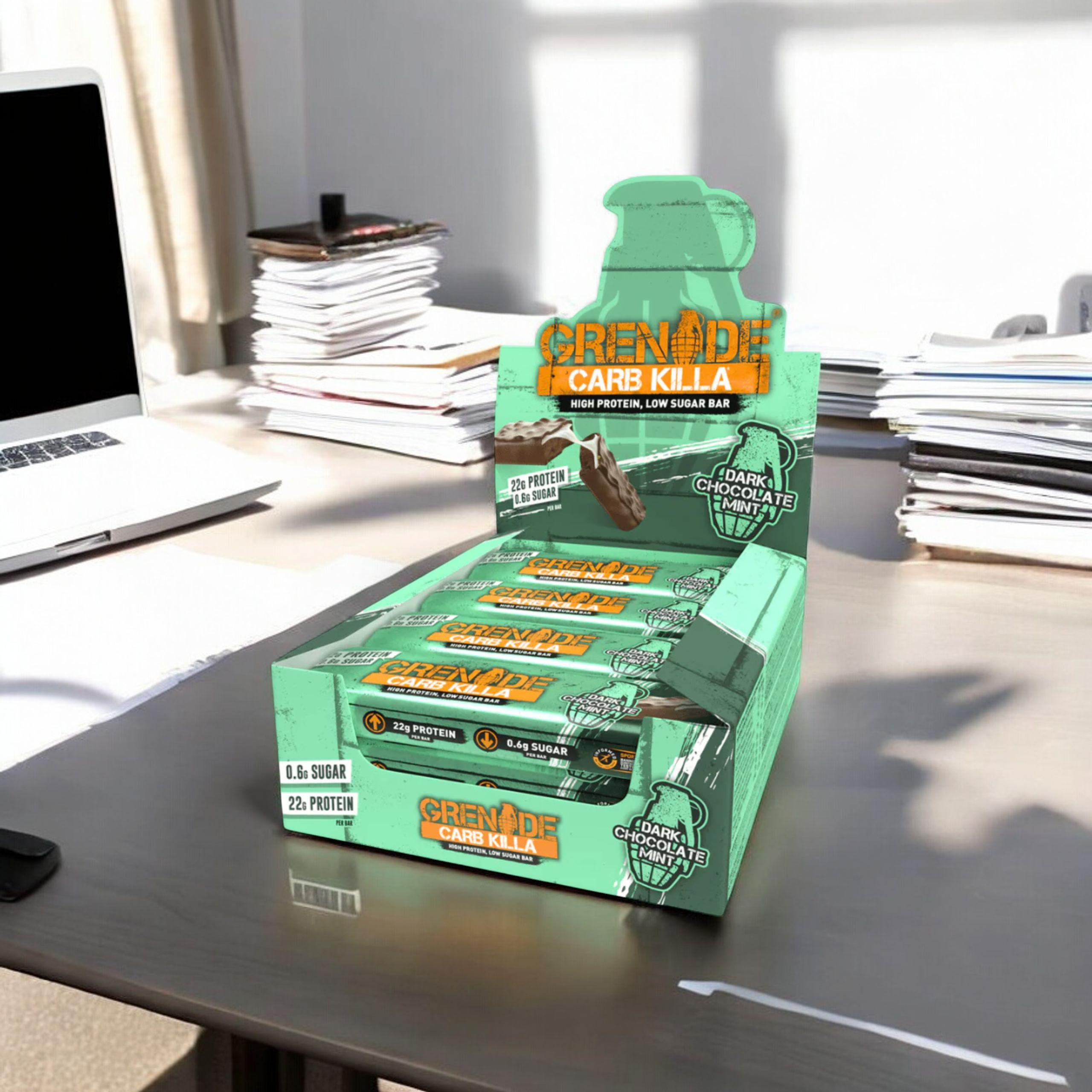 GRENADE - Barre protéinée - 60g x12