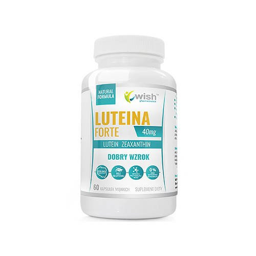 WISH Pharmaceutical Luteina Forte - 60softgels.