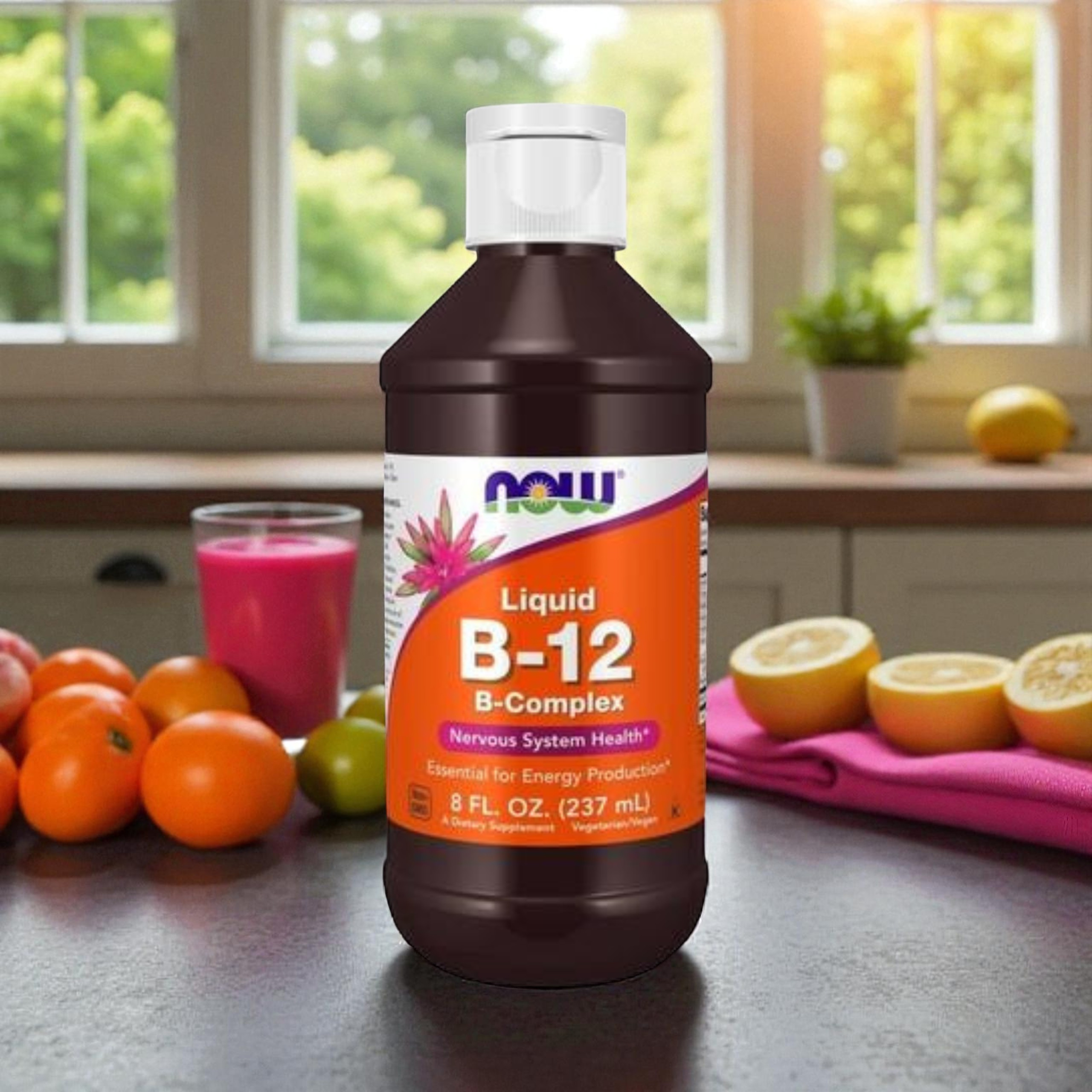 NOW - Complexe de vitamines B-12 liquide B - 237ml