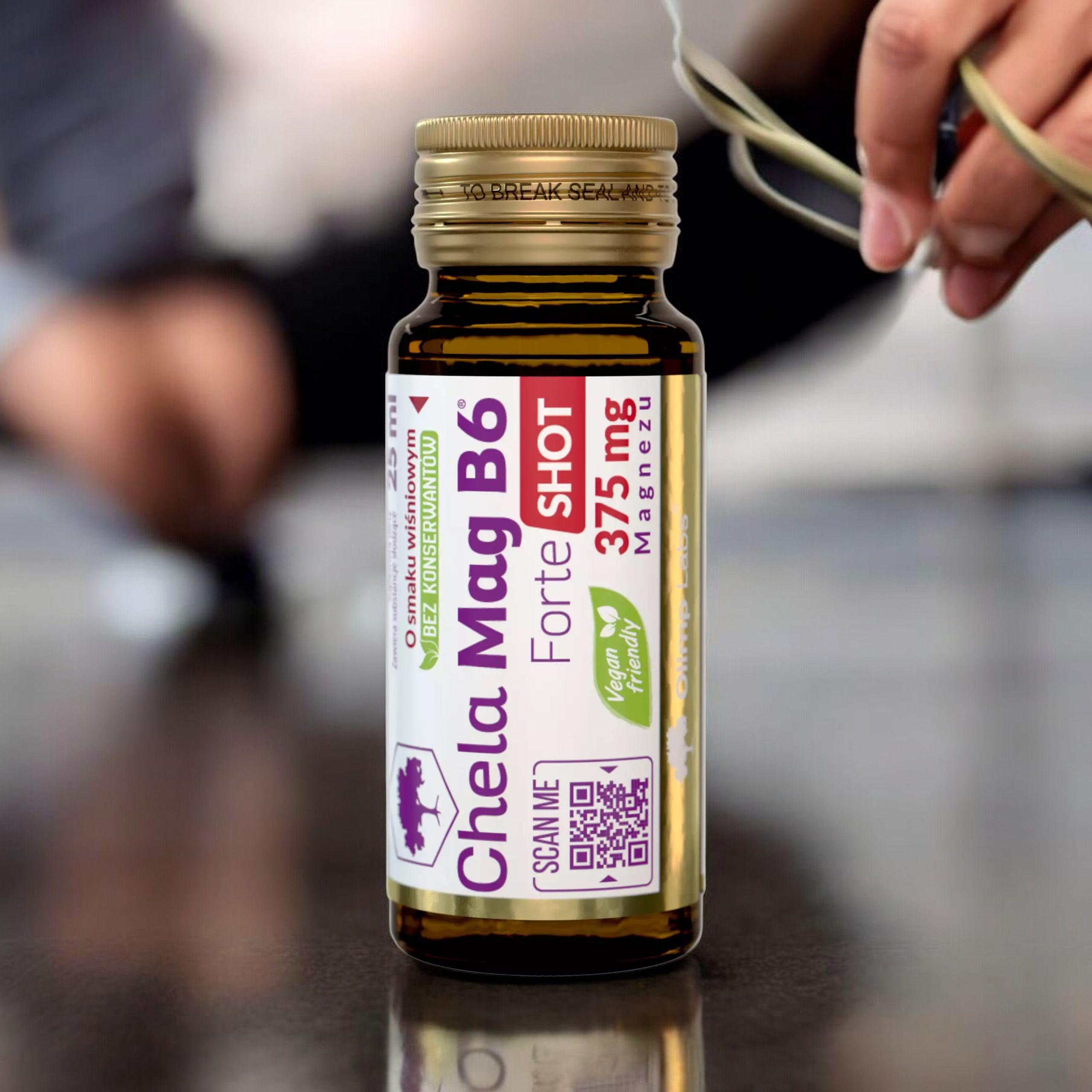 OLIMP Chela-Mag B6 Forte Shot Ampoule en Verre - 25ml