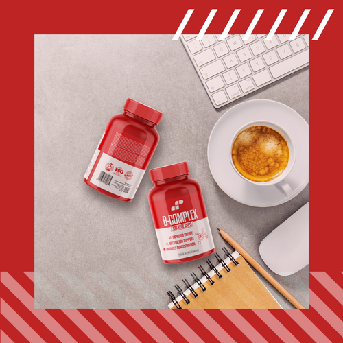 MP NUTRITION Vitamin B-Complex - 100vcaps - Complexe de Vitamines B