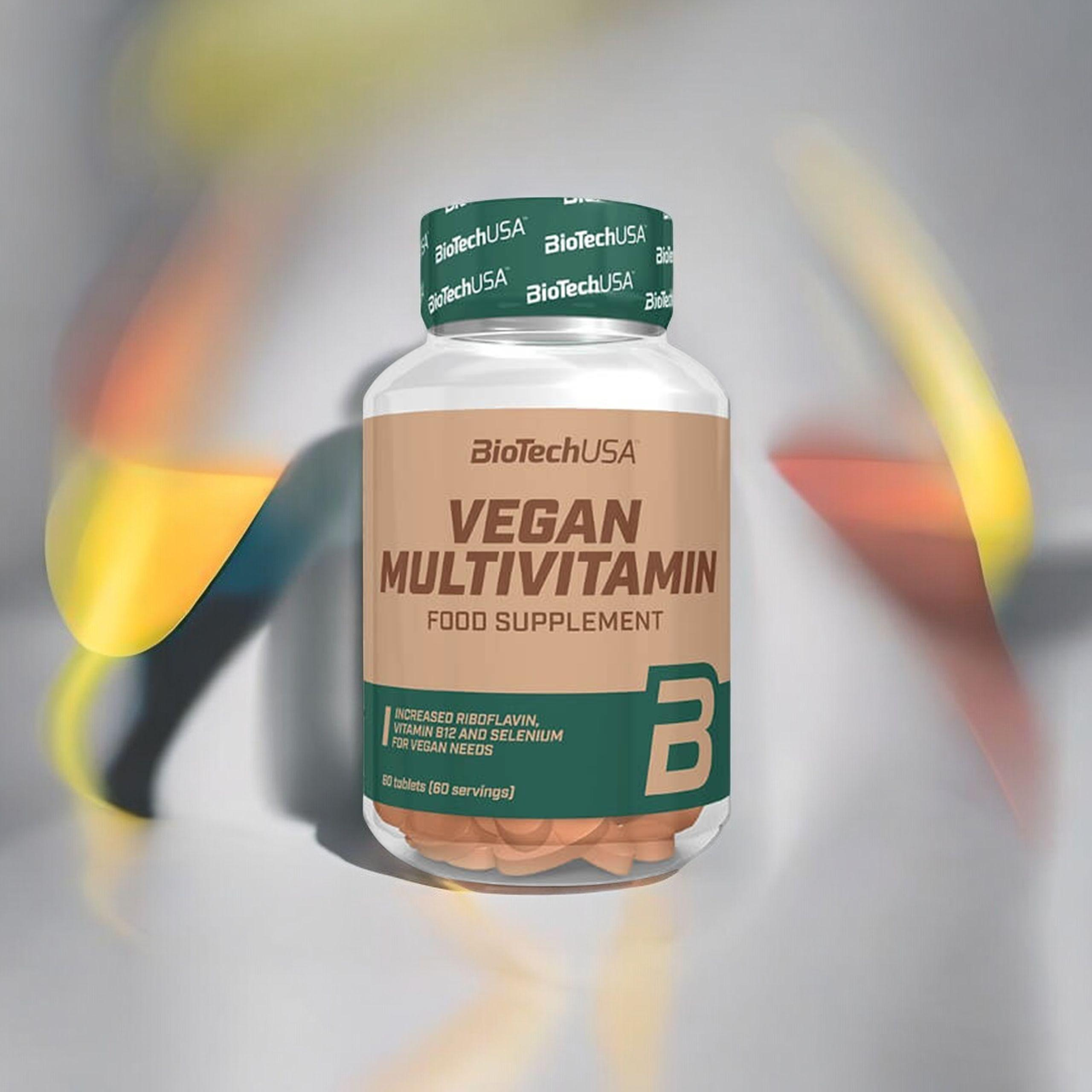 BioTech USA Vegan Multivitamin - 60tabs. - Multivitamine pour les végétaliens