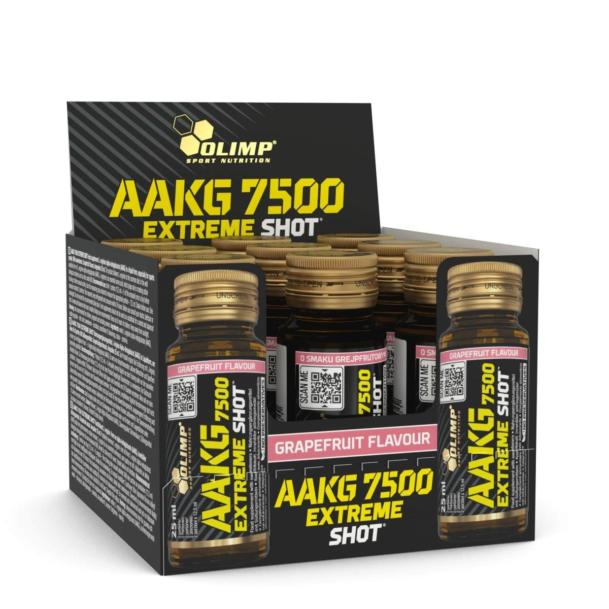 OLIMP - AAKG 7500 Extr Shot - 9x 25ml - Pamplemousse