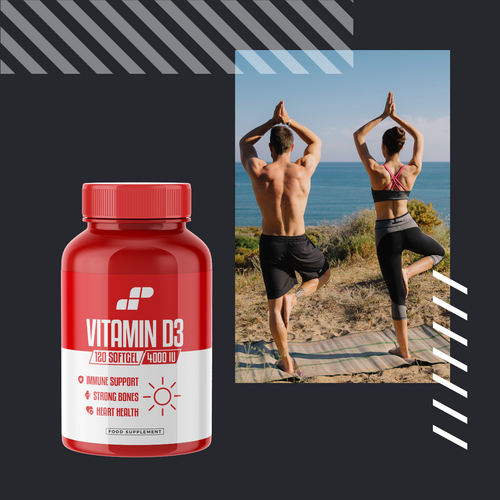 MP NUTRITION Vitamin D3 4000IU - 120 softgels