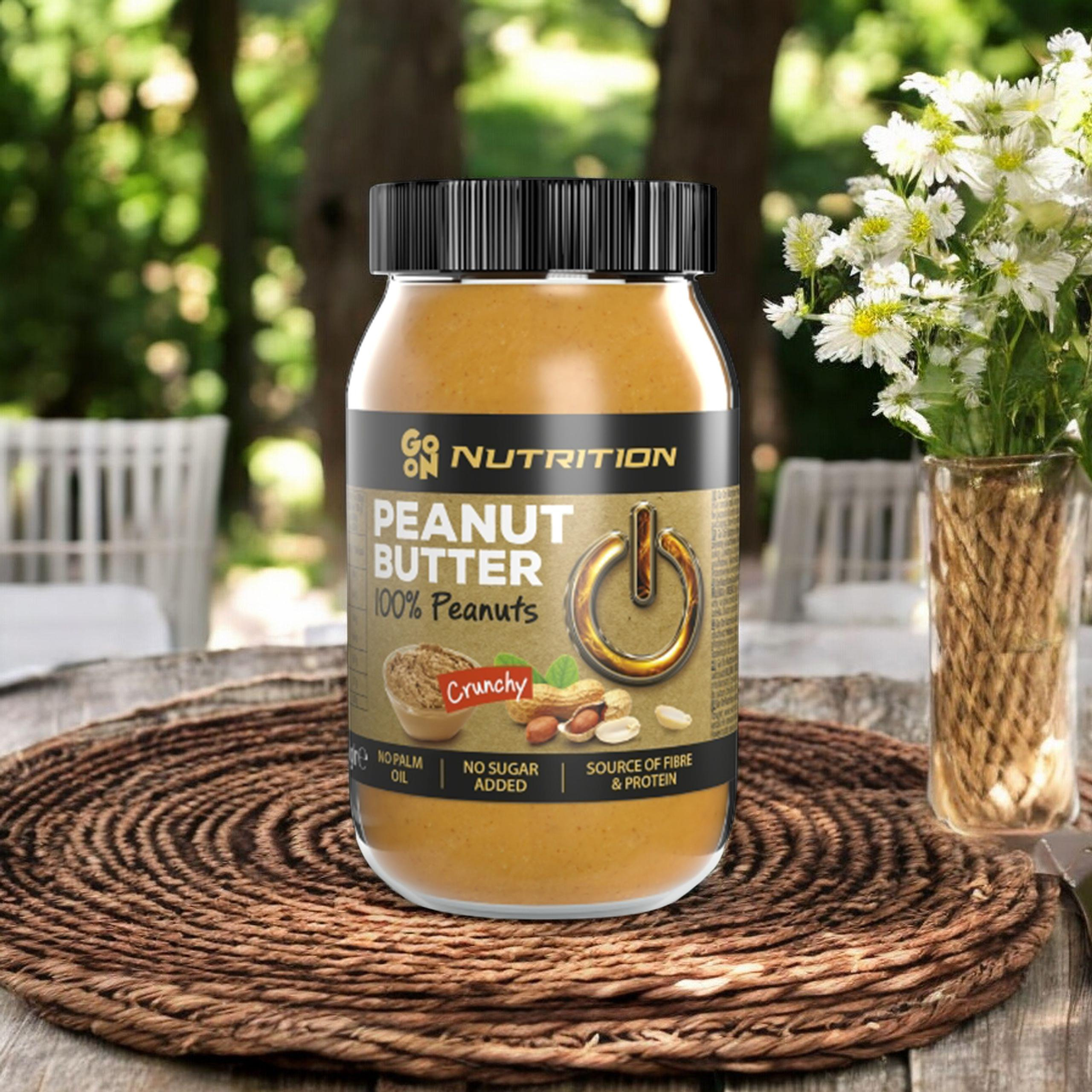 GO ON NUTRITION Peanut Cream 100% Peanuts - 900g - Crème de cacahuètes