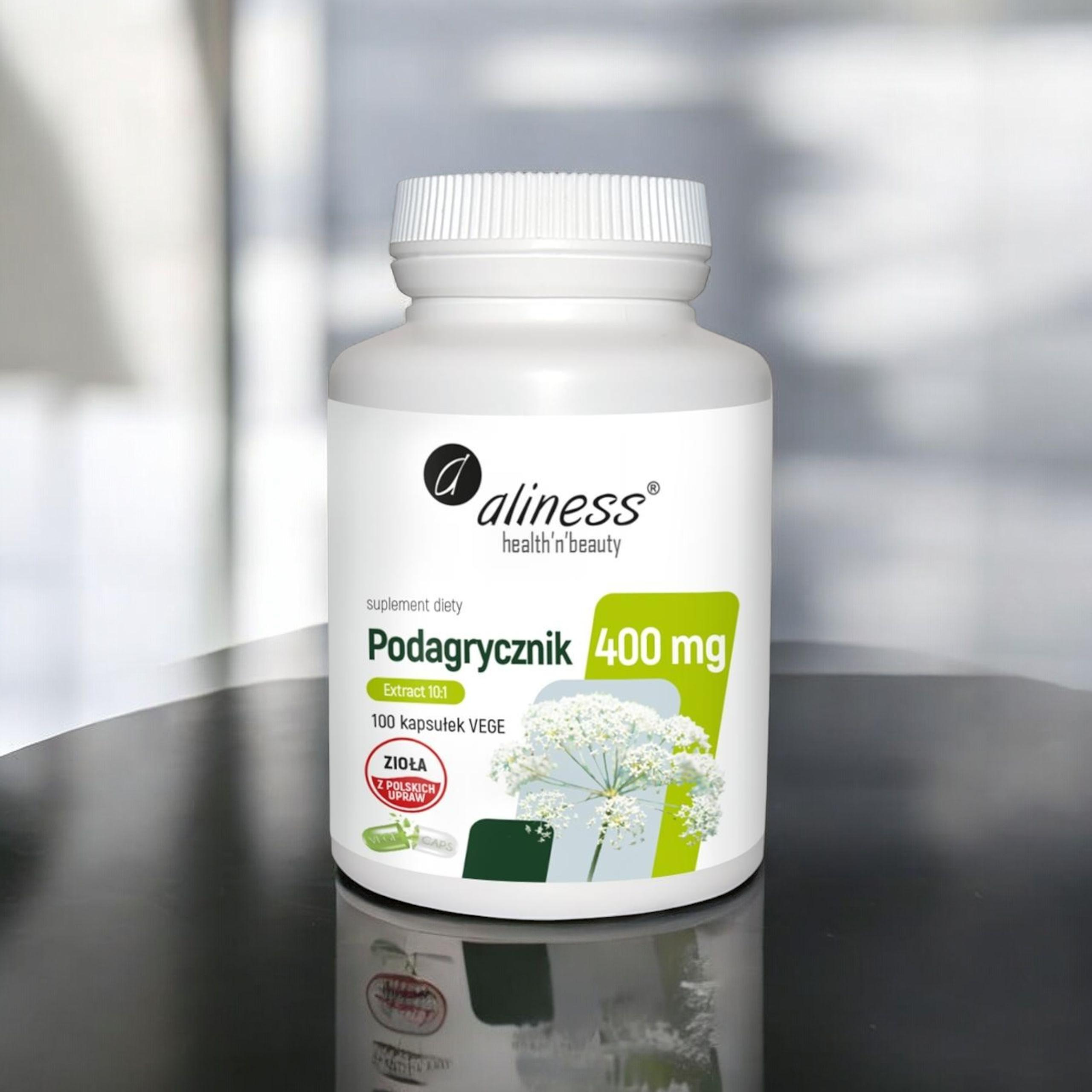 ALINESS - Extrait de Podagraire 10:1 400mg - 100vcaps.