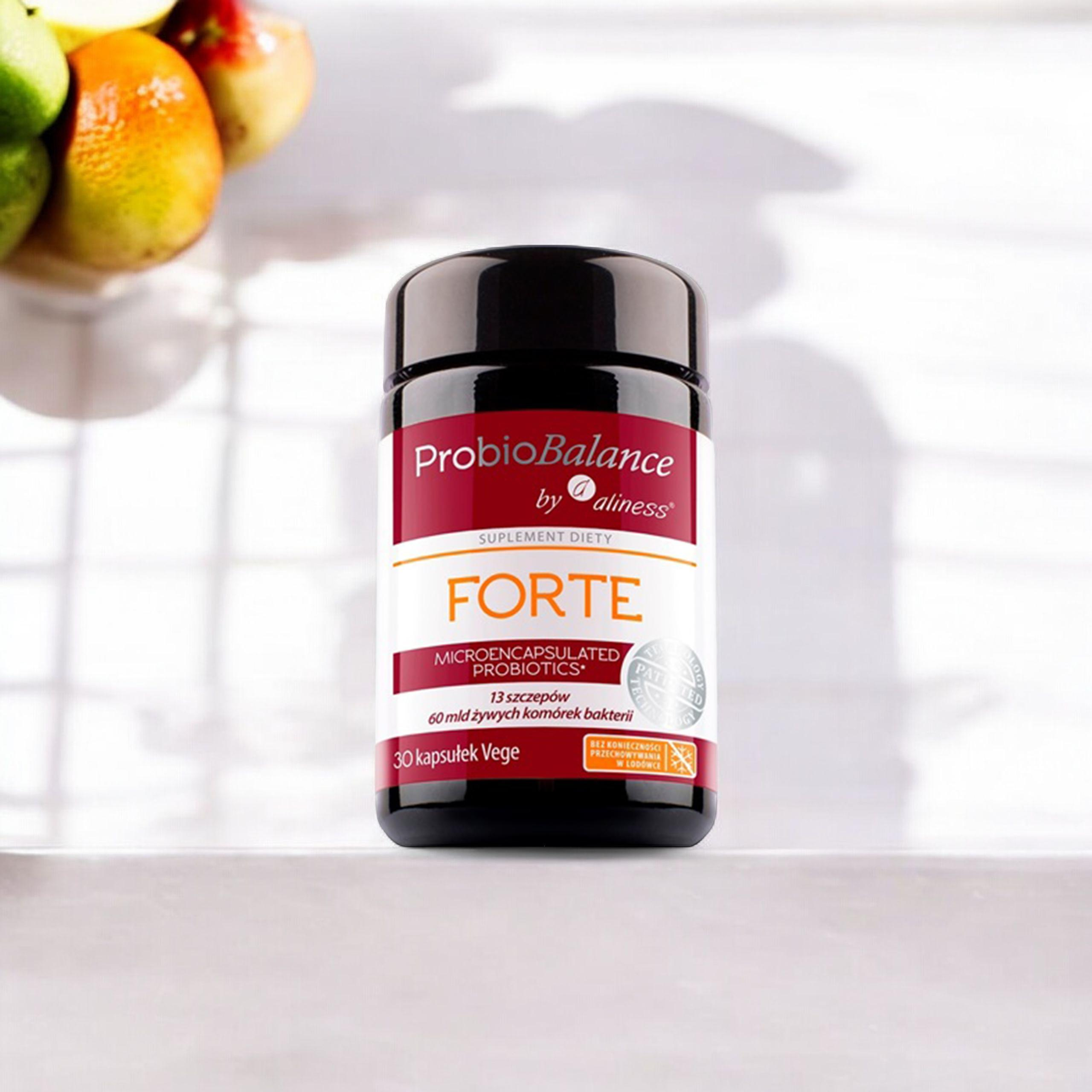 ALINESS - ProbioBALANCE Forte 60 milliards - 30 gélules végétales.