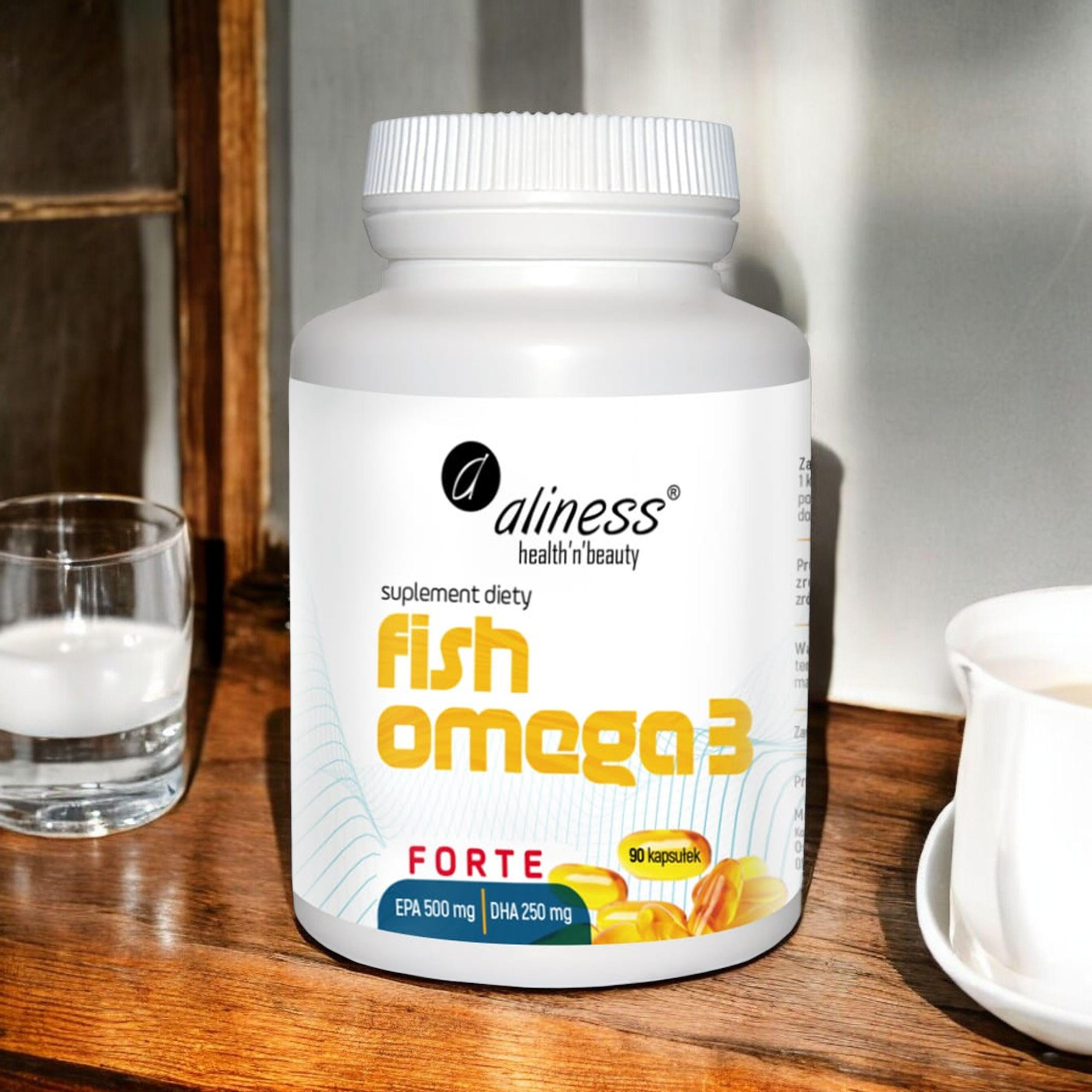 ALINESS - Oméga 3 de Poisson Forte EPA 500mg DHA 250mg - 60 gélules
