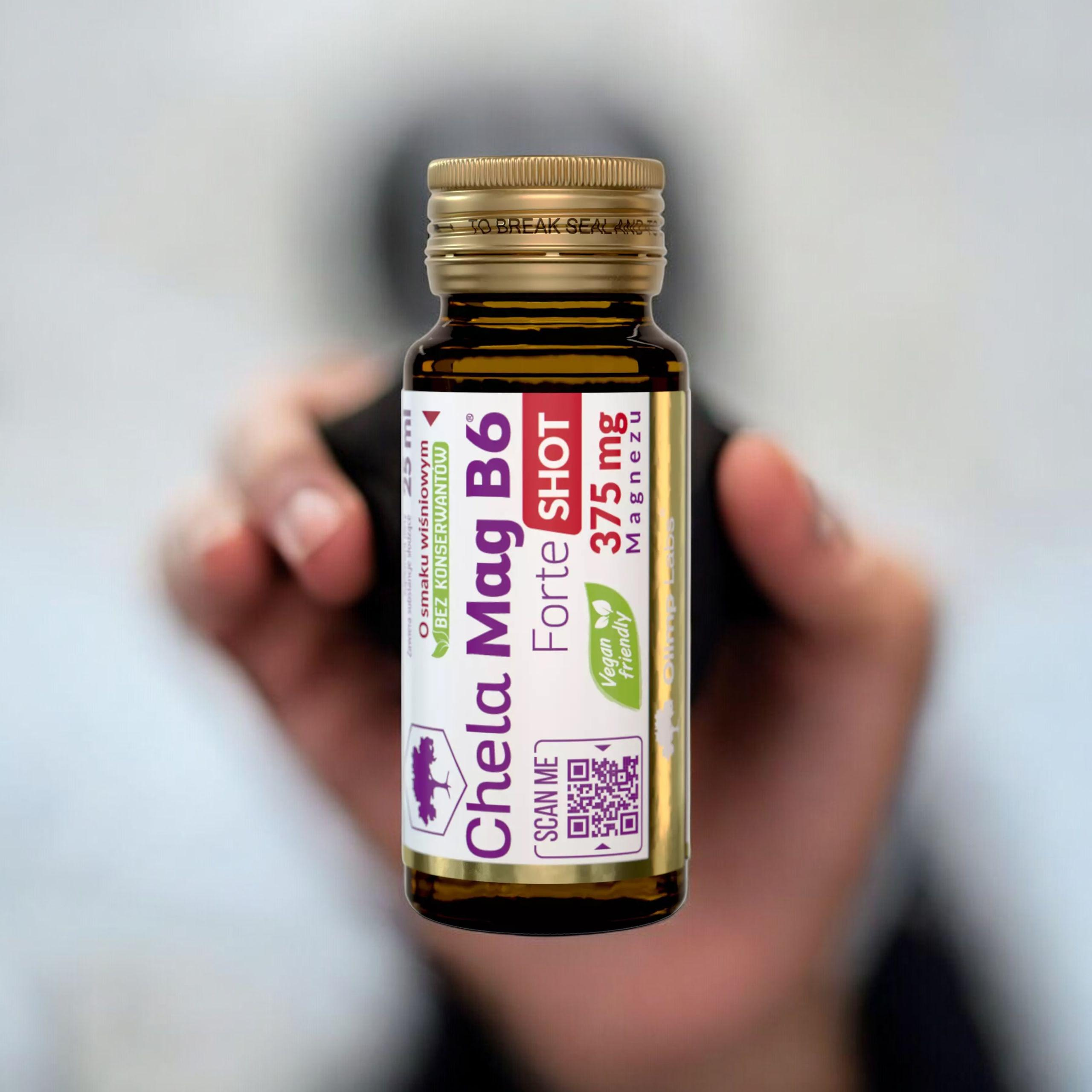 OLIMP Chela-Mag B6 Forte Shot Ampoule en Verre - 25ml