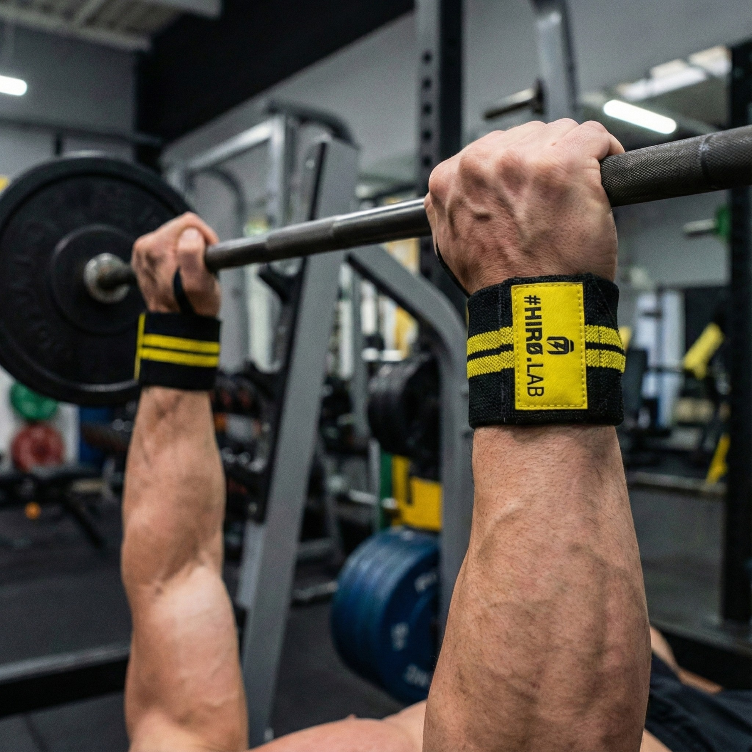 HIRO.LAB Wrist Wraps - Bandes usztywniające sur les poignets