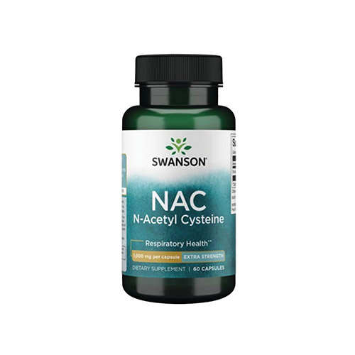 SWANSON NAC N-Acetyl Cysteine 1000mg - 60caps.