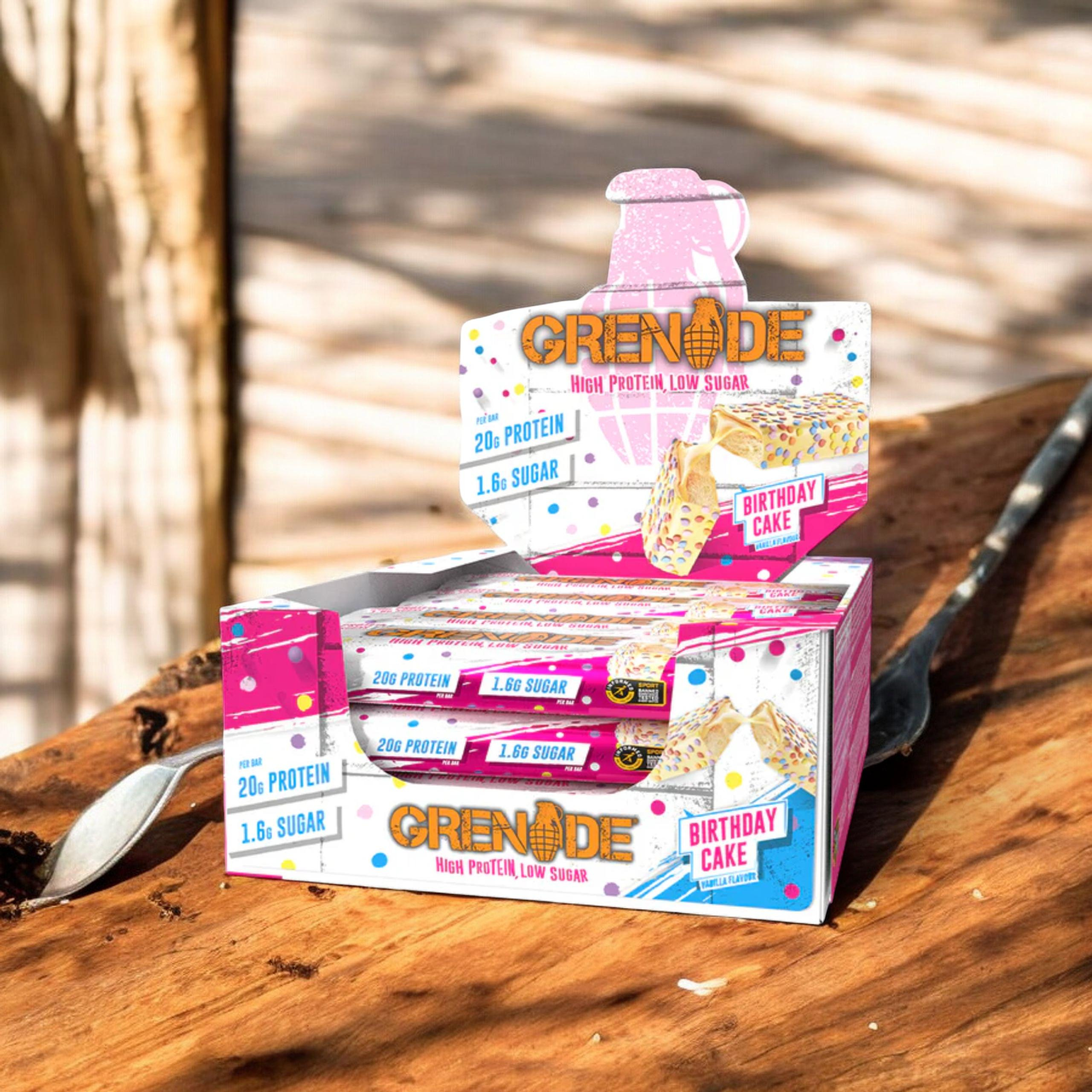 GRENADE - Barre Protéinée - 12x 60g