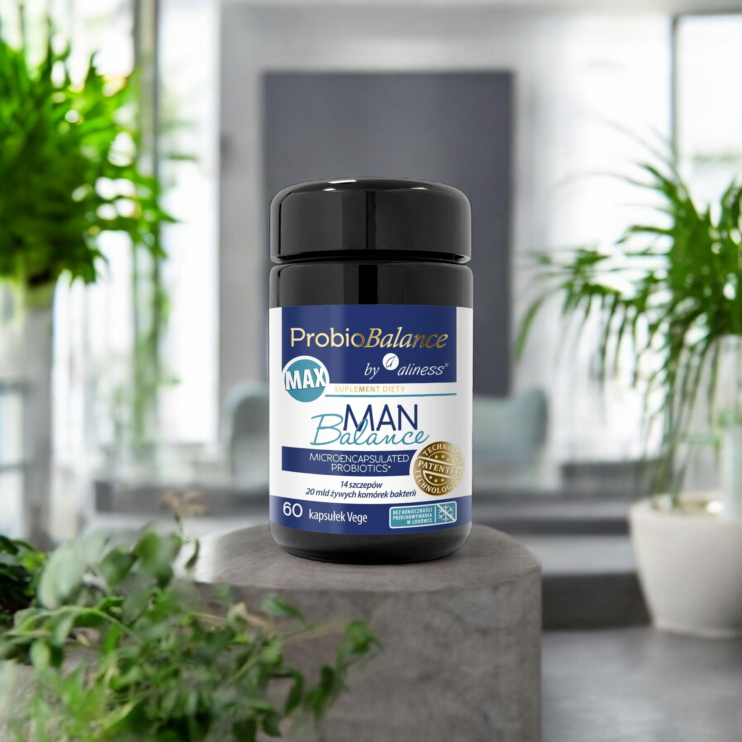 ALINESS - ProbioBalance Max Man Balance 20 milliards - 60vcaps.