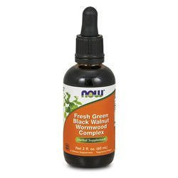 NOW - Fresh Green Black Walnut Wormwood Complex - 60ml