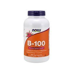 NOW Vitamin B-100 - 250vcaps - Vitamine B