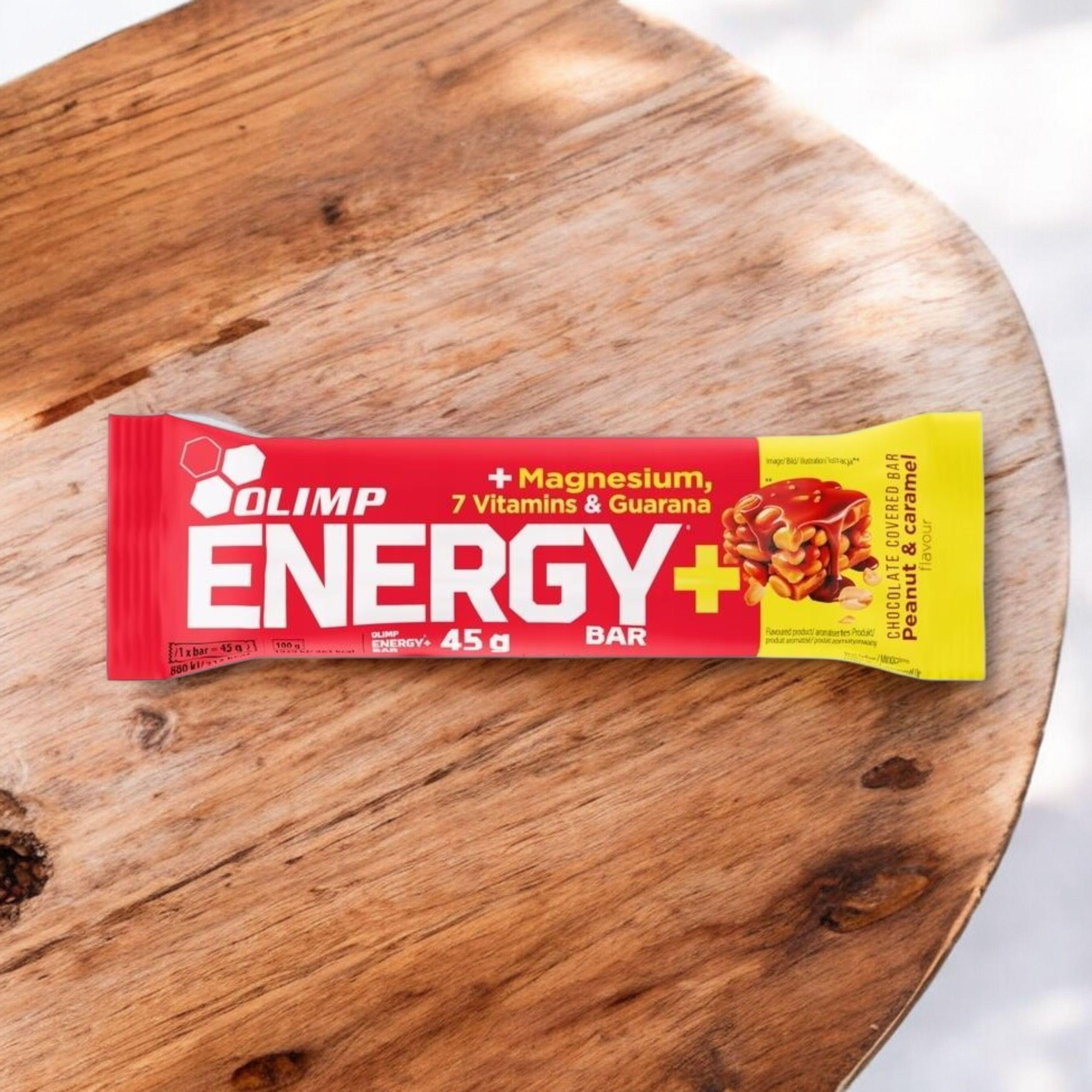 OLIMP - Barre Energy+ - 45g - Caramel Arachide
