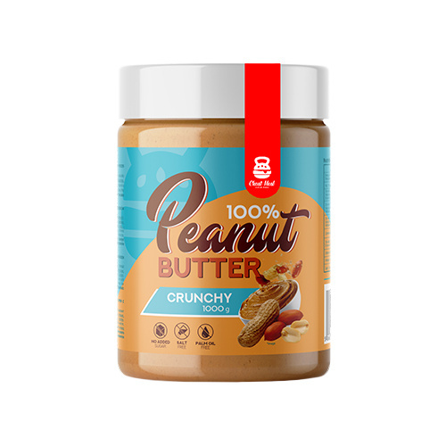 Cheat Meal Nutrition Peanut Cream (Crème d'arachide) - 1000g - Crunchy