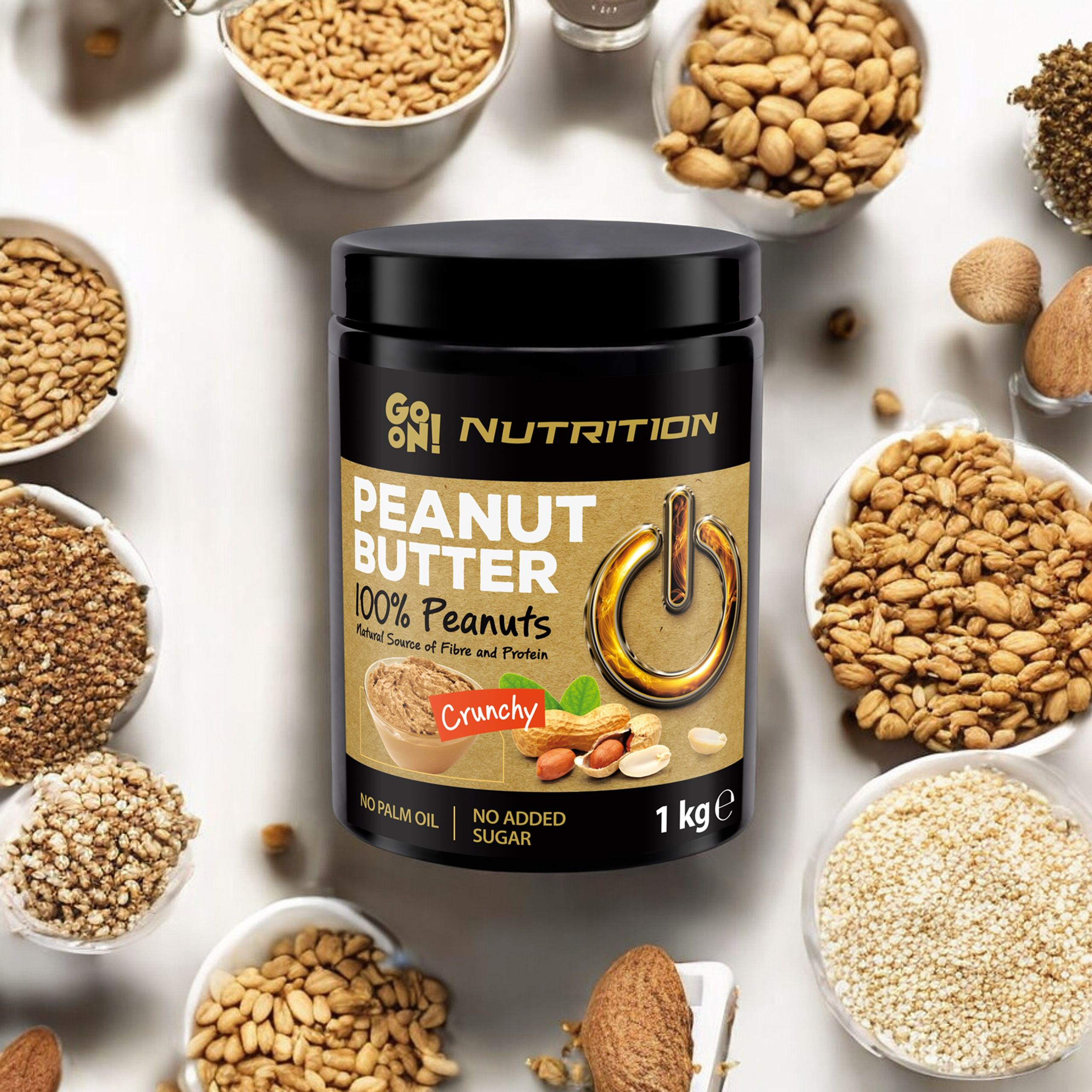 GO ON NUTRITION Peanut Cream - 100% Cacahuètes - 1000g