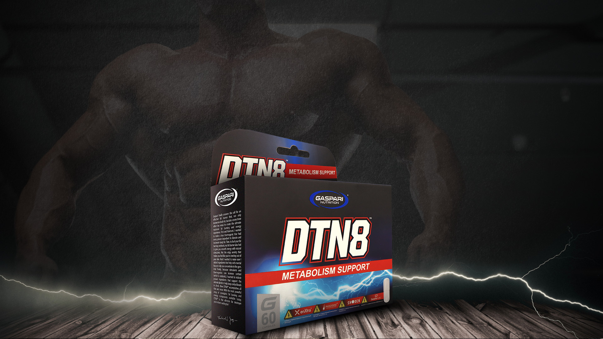 GASPARI NUTRITION - Dtn 8 - 60 gélules