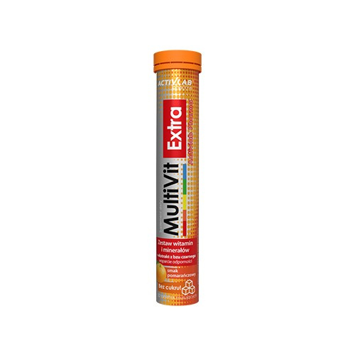 ACTIVLAB MultiVit Extra - 20tabs. (effervescentes) - Orange