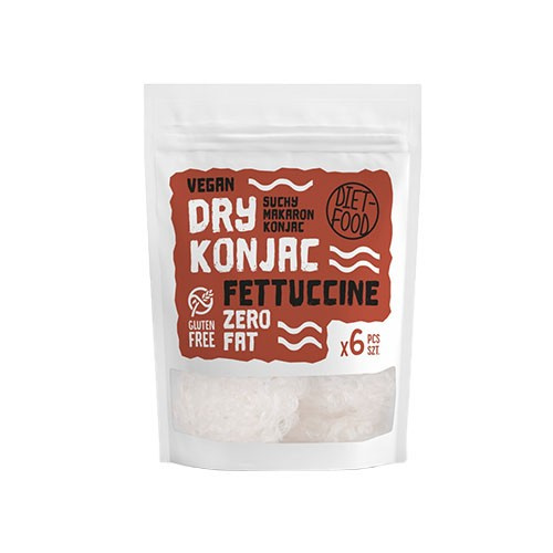 DIET FOOD - Dry Konjac Fettuccine - 150g (6 pcs) - VENTE - 16-02