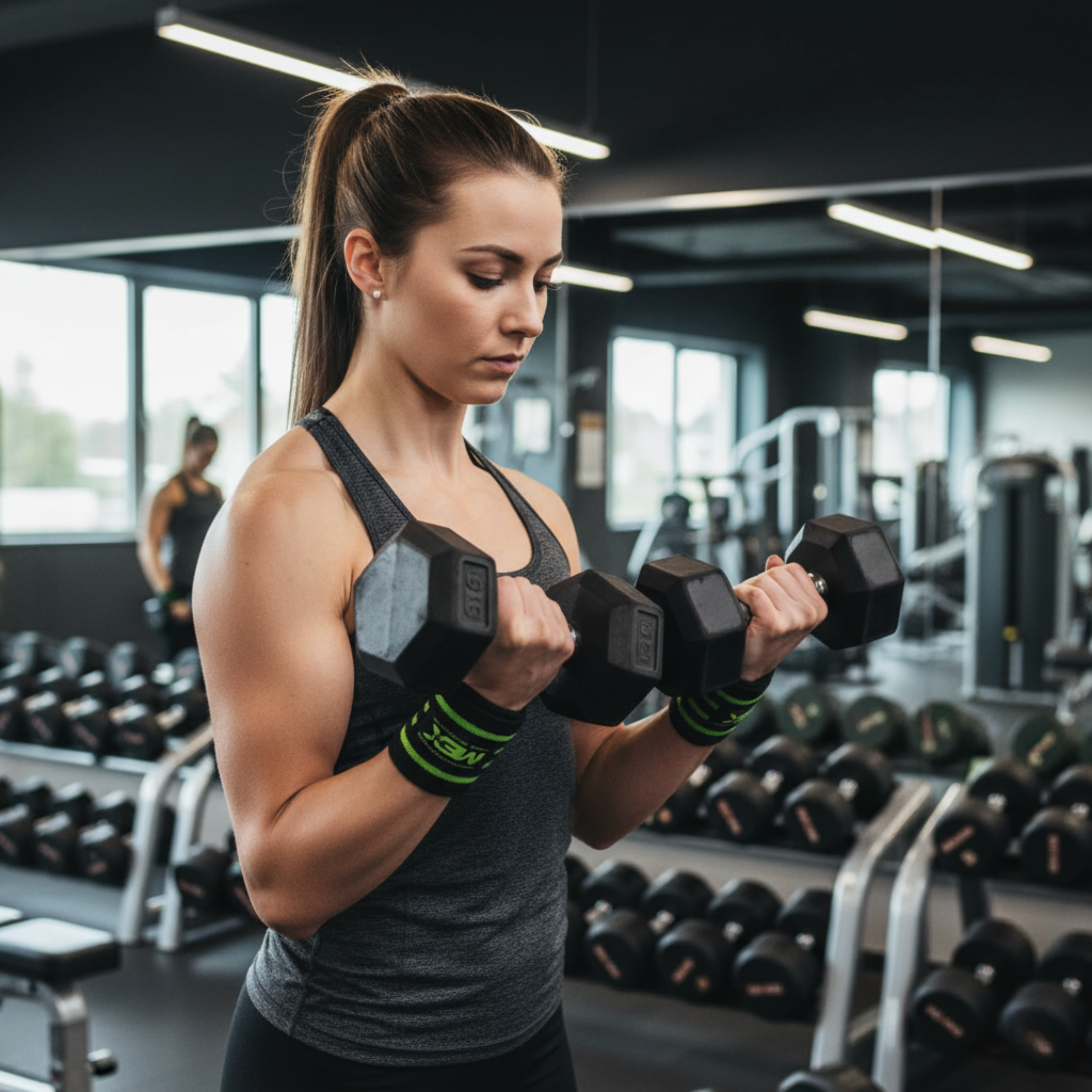 MEX SPORT - Wrist Wraps Mex - Jaune