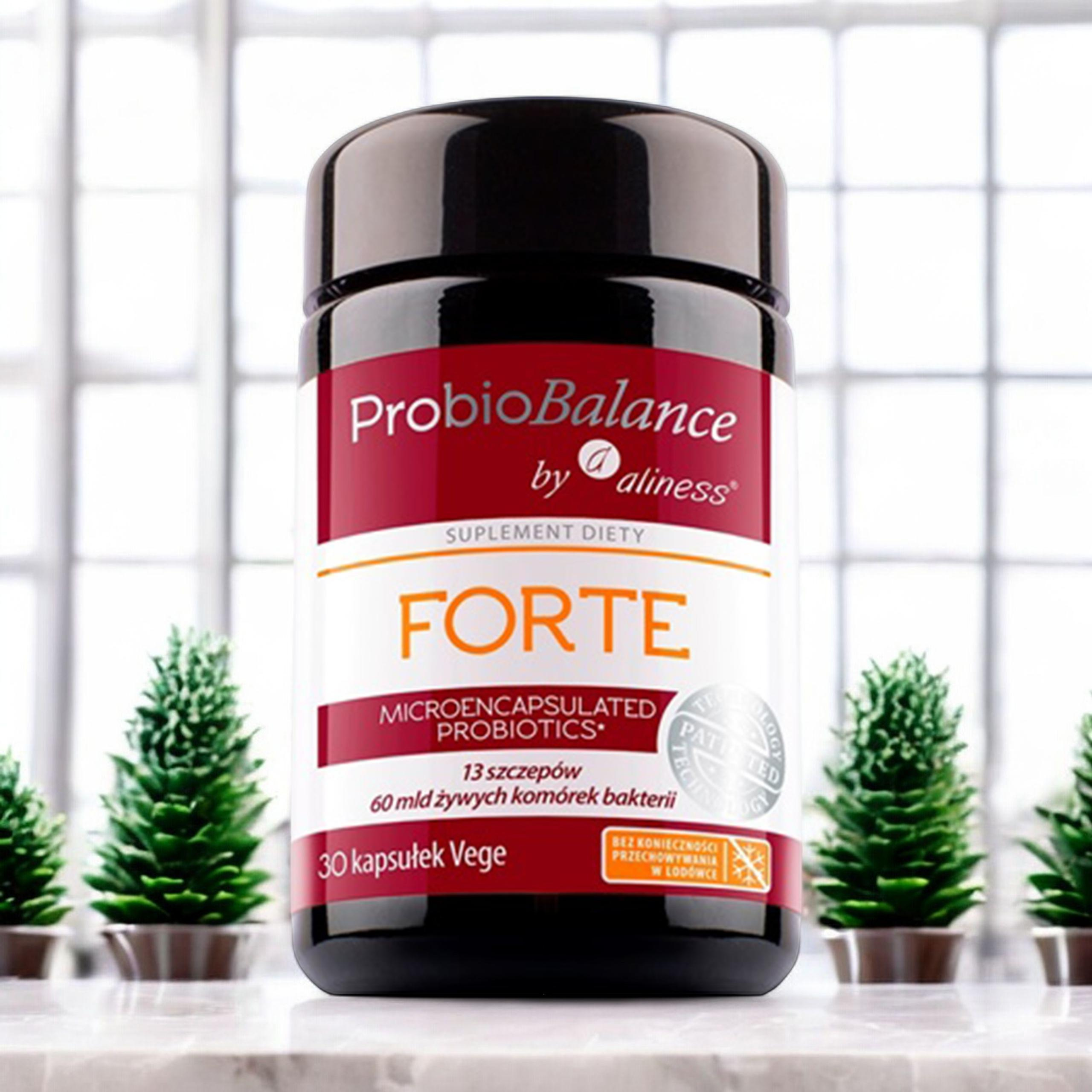 ALINESS - ProbioBALANCE Forte 60 milliards - 30 gélules végétales.