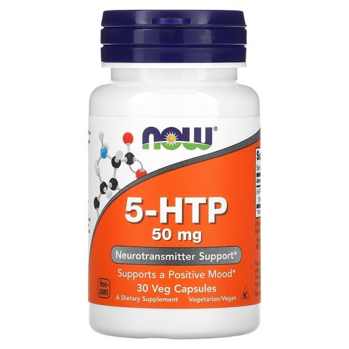 NOW - 5-HTP 50mg - 30vcaps.