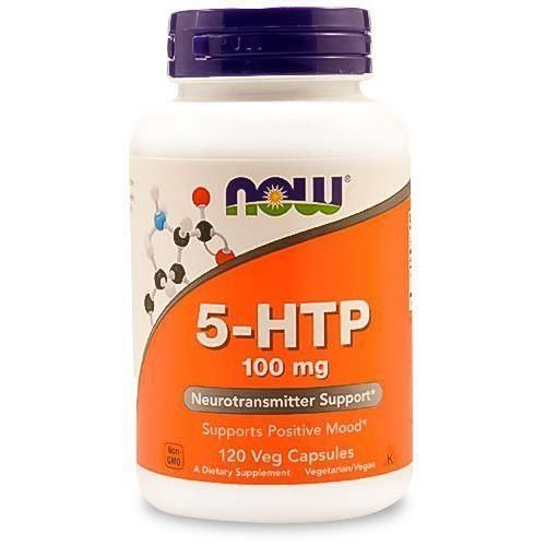 NOW 5 HTP 100mg - 120vegcaps 