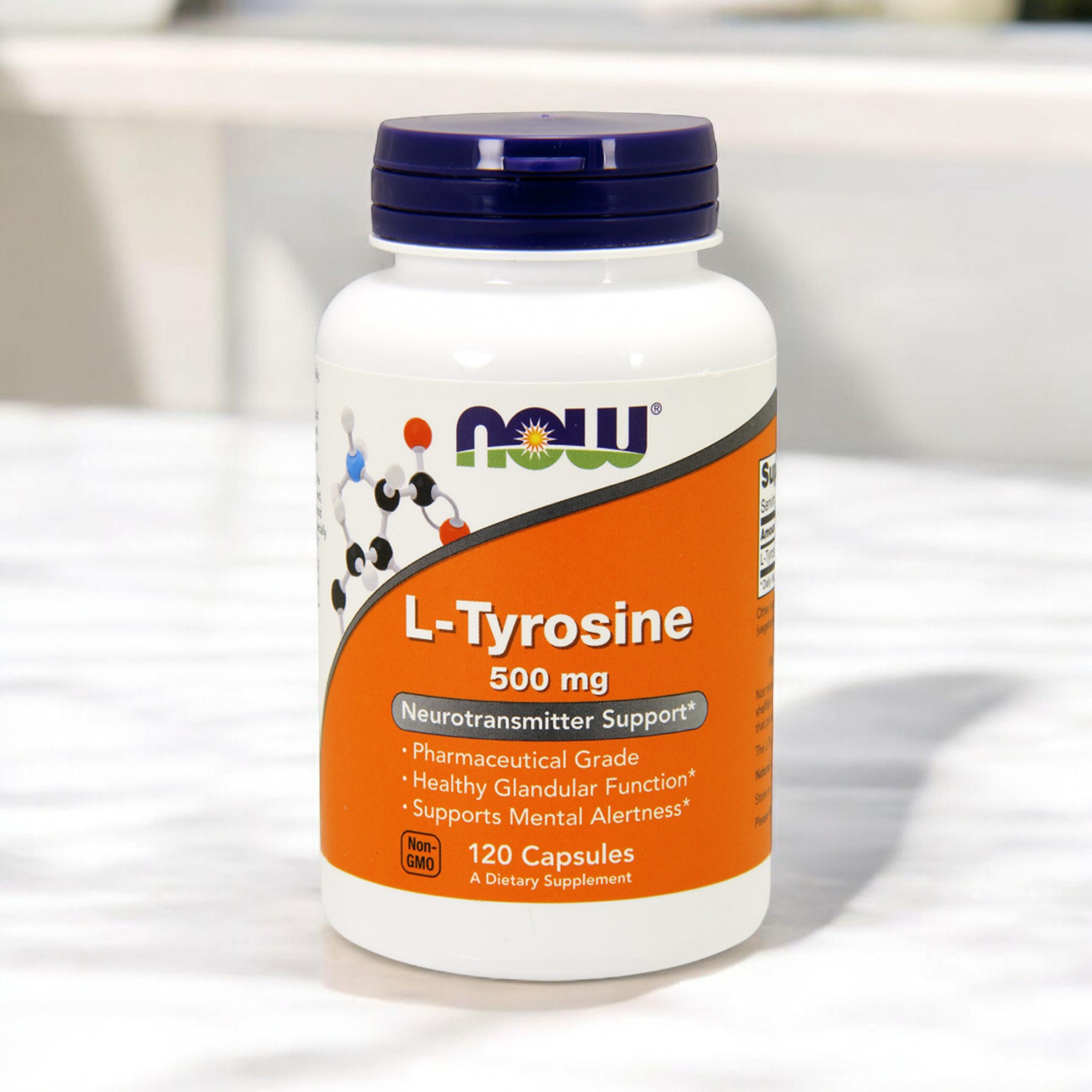 NOW L-Tyrosine - 120caps