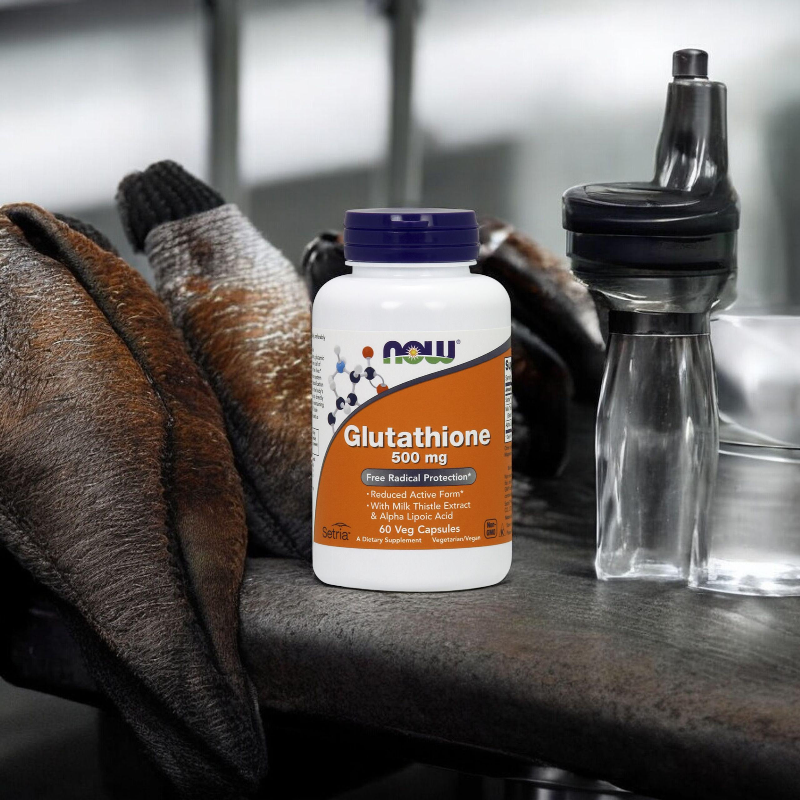 NOW Glutathione 500mg - 60vcaps.