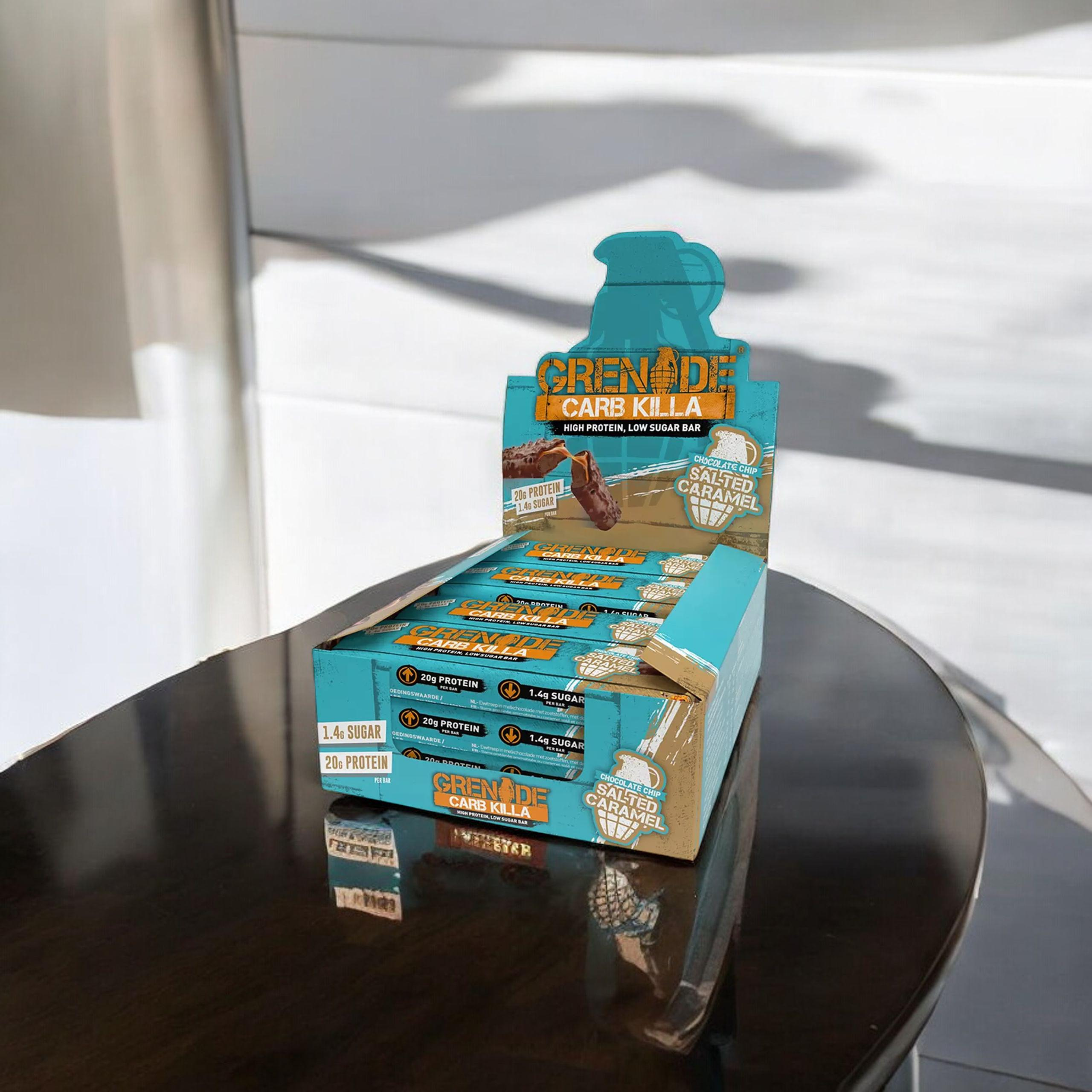 GRENADE - Barre Protéinée - 60g x12