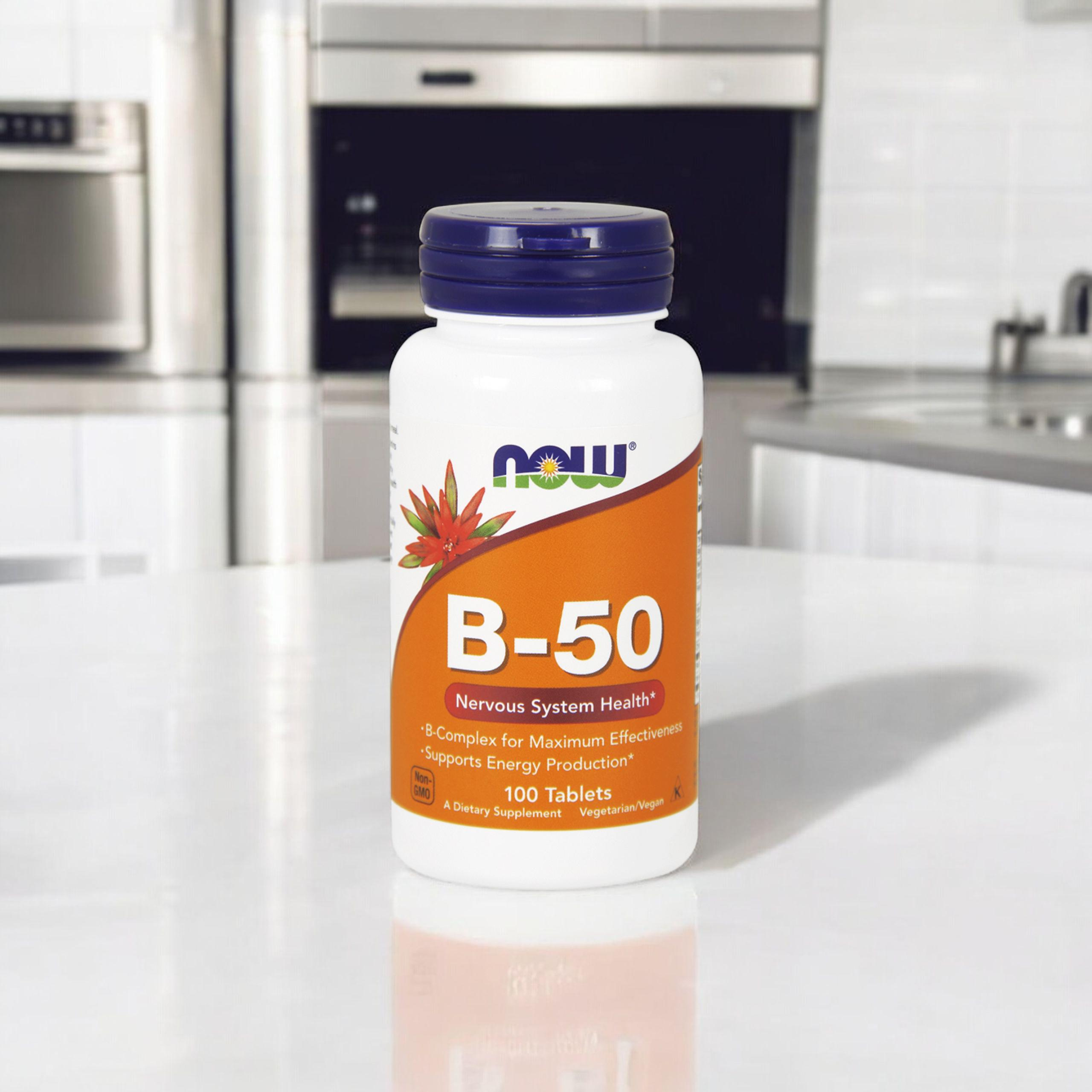 NOW Vitamin B-50 - 100tabs