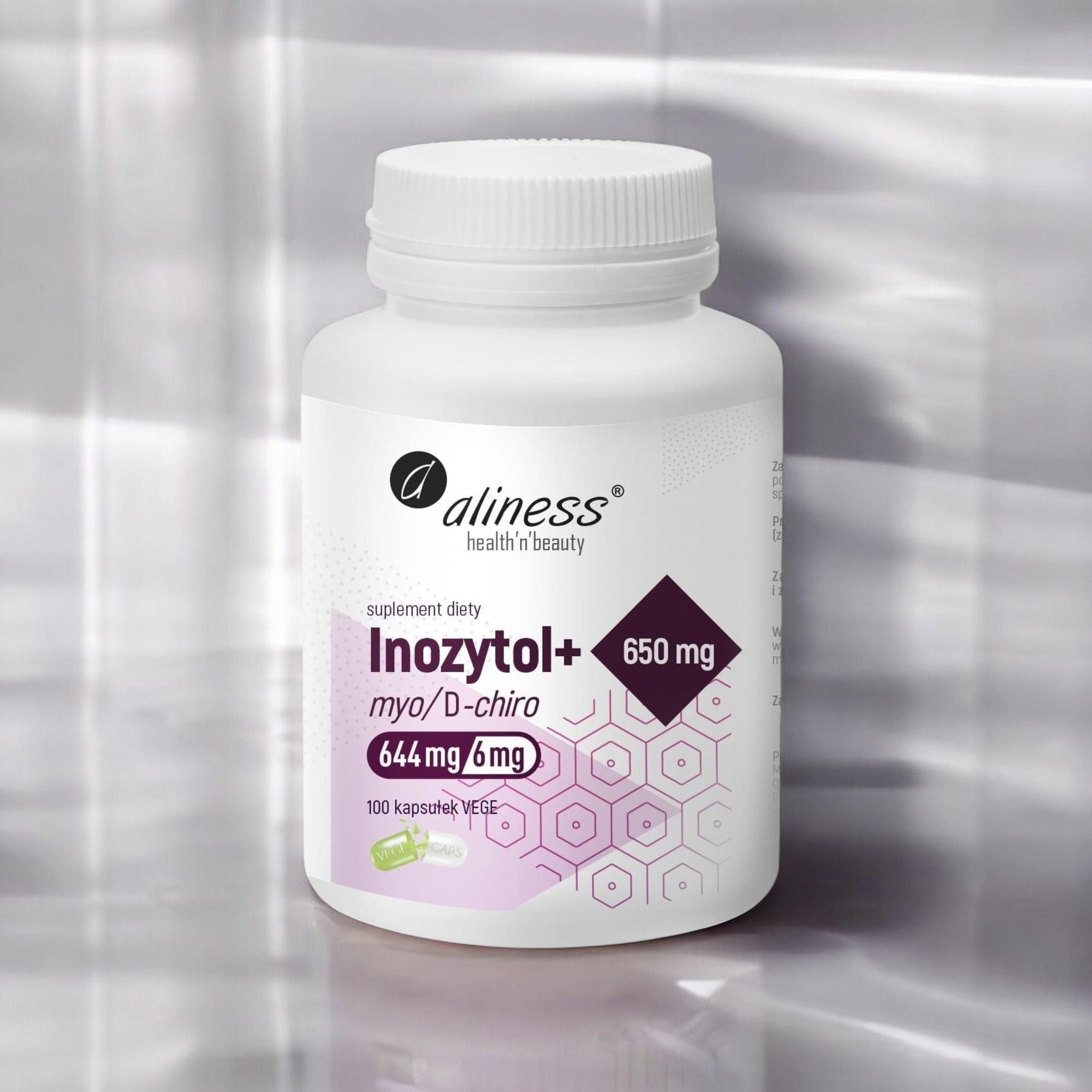 ALINESS - Inositol Myo / D-Chiro 650mg - 100vcaps.