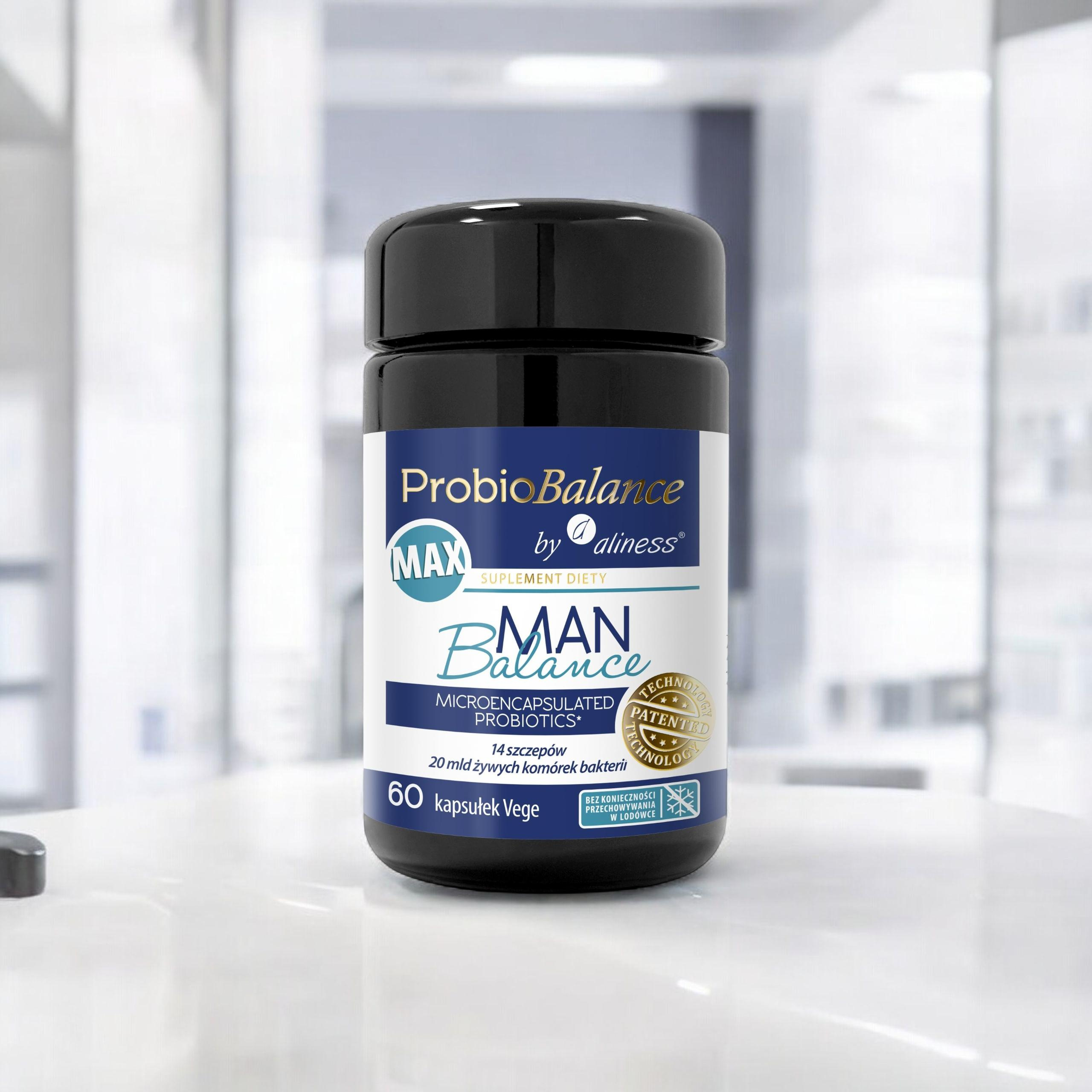 ALINESS - ProbioBalance Max Man Balance 20 milliards - 60vcaps.