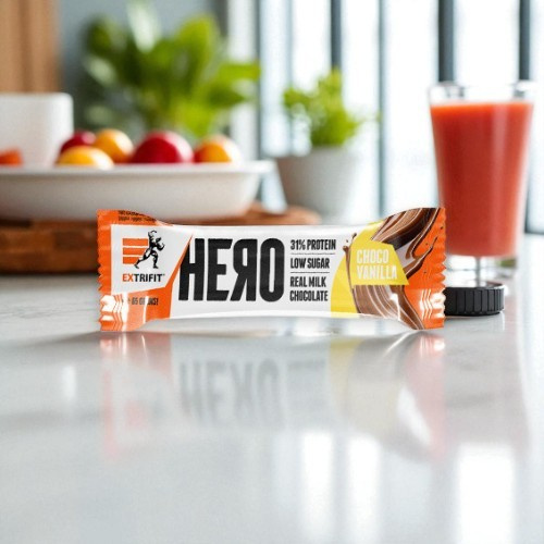 EXTRIFIT - Barre Hero - 65g - Chocolat Caramel
