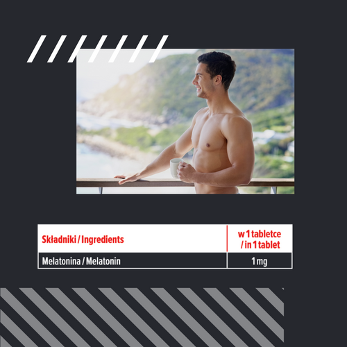 MP NUTRITION Melatonin 1mg - 300tabs - Mélatonine