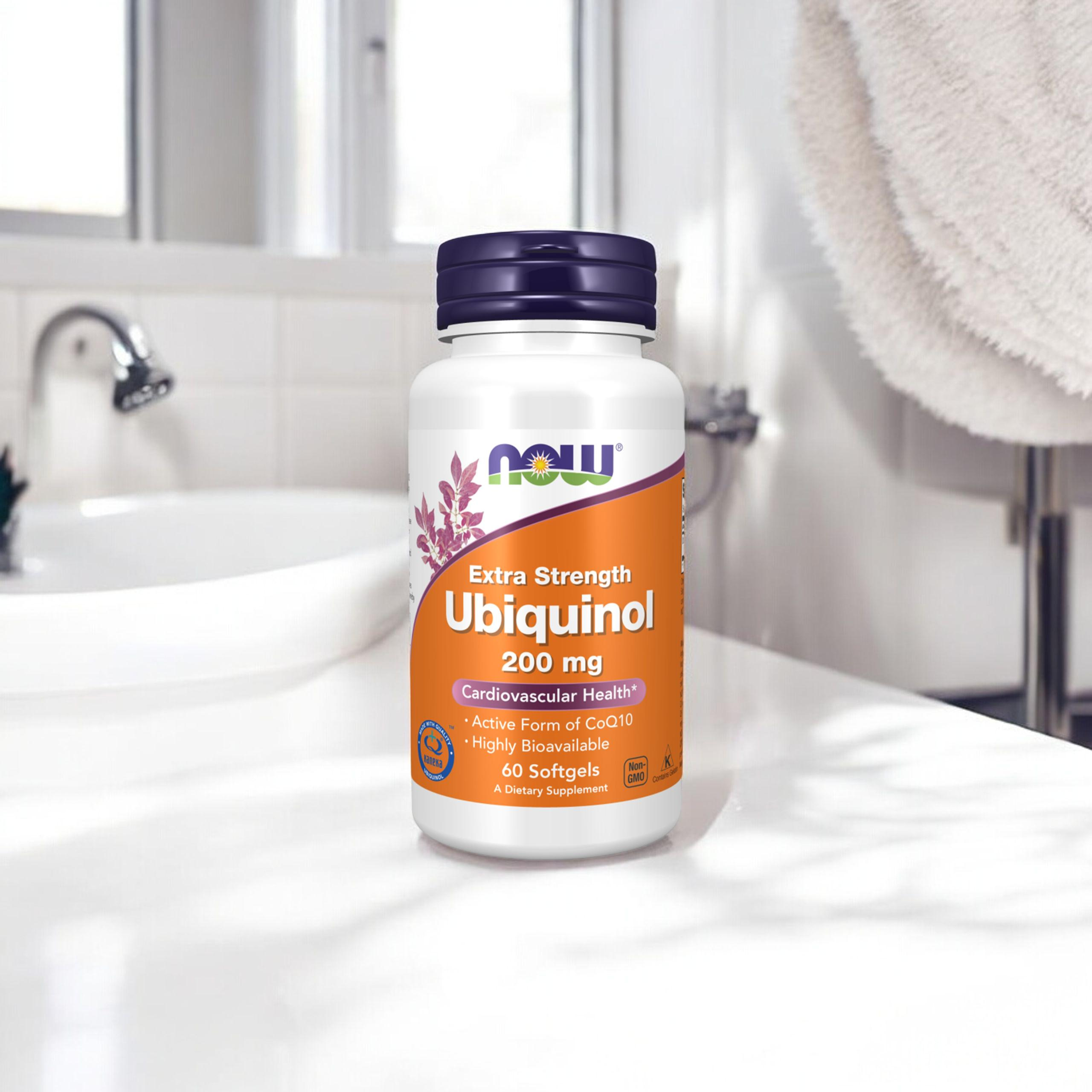 NOW Ubiquinol Extra Strength 200mg - 60softgels