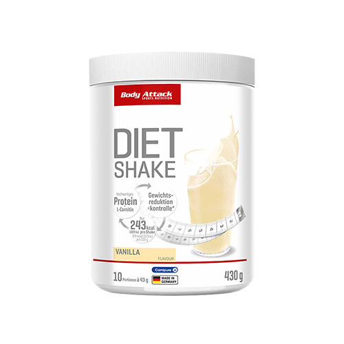 BODY ATTACK - Diet Shake - 430g - VENTE - 28-02