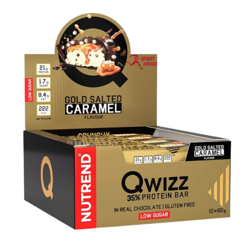 NUTREND - Barre QWIZZ Protein Bar - 24x 60g 